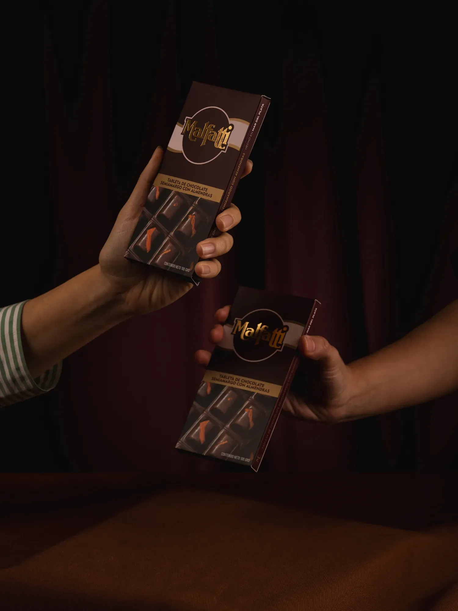Tableta Chocolate Negro Almendras